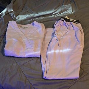 Grey's Anatomy Lavender Scrub Ensemble